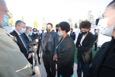 צפו: בנו של יו"ר הכנסת לשעבר בהספד מרגש לאביו