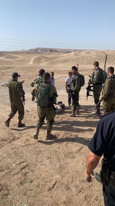 קצין מג"ב סיכל ניסיון חטיפת נשק מחייל ביו"ש