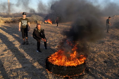 בעקבות הפרות הסדר: צה"ל תקף עמדת חמאס בערב חג