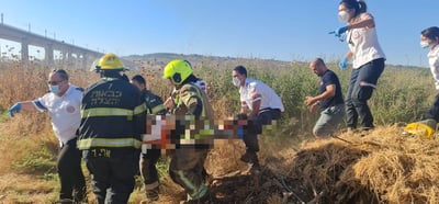 שני פצועים קשה בהתרסקות מצנח רחיפה