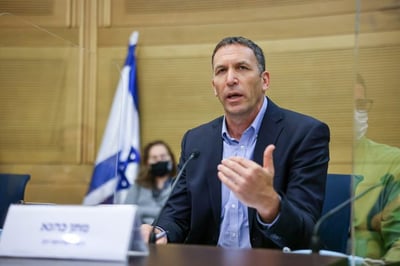 השר מתן כהנא בדיון בכנסת