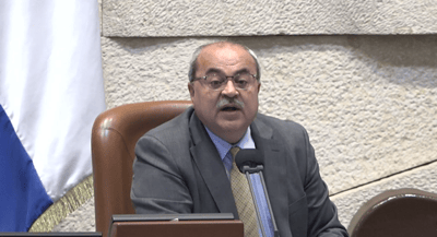 מהומה במליאה; טיבי לבן גביר: אל תתחצף, שב בשקט