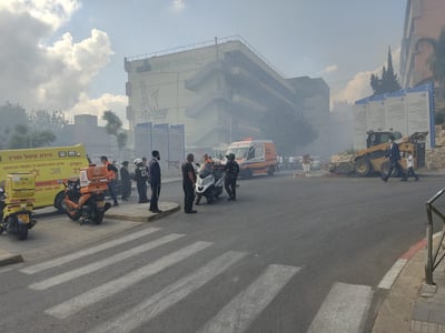 ירושלים: שריפה בגבעת שאול | הושגה שליטה