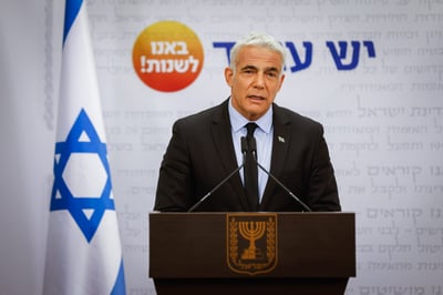 יאיר לפיד: "בממשלה הזו אין שיקולים פוליטיים"