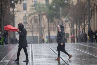 גשם בכל הארץ; הצפות בגוש דן