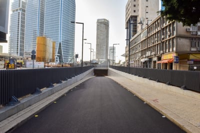 יקל על הפקקים? מנהרת קרליבך נפתחה לתנועה