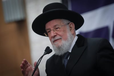 צפו ברב ישראל מאיר לאו: "ביחד נשמח בזמן חרותנו"