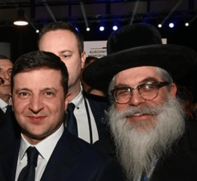 זלנסקי לרב הראשי: "שכל היהודים יתפללו עבורנו"