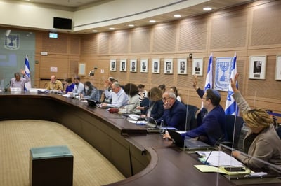 מצביעים על חוק האזרחות (נעם מושקוביץ דוברות הכנסת)