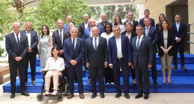5 שרים נעדרו מישיבת הממשלה החגיגית לירושלים