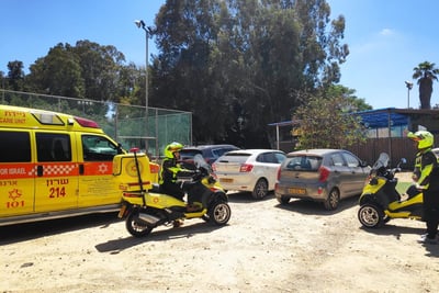 ילד כבן 4 נמשה מהמים בבריכה; מצבו בינוני