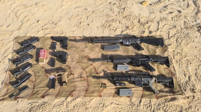 אקדחים רובים ותחמושת: סוכלה הברחת נשק לטרור