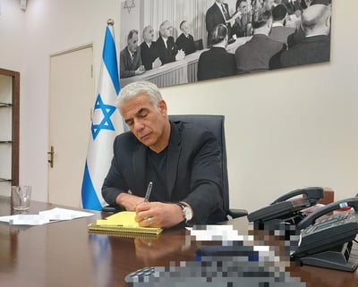 לפיד לראשי רשויות הדרום: ישראל נערכת לכל תרחיש