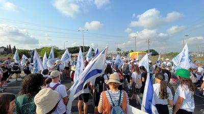 מזעזע: אלימות משטרתית בצעדת המשפחות לעזה