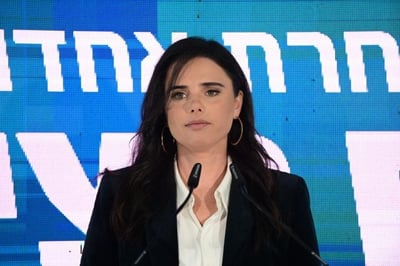 איילת שקד. יש לקוות שההרפתקה הפוליטית של "הרוח הציונית" לא תיצור קונסטלציה שתאיים על המשך קיומו של חזון "גוש אמונים"