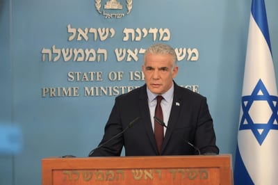 לפיד נפרד: "זה לא סיום, זה תחילת המאבק על המדינה"