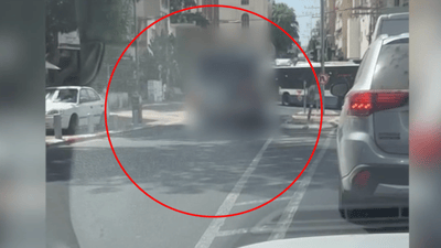 תועד נוסע נגד כיוון התנועה בבני ברק – ואיבד את הרישיון