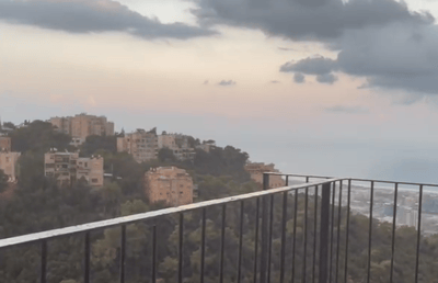 צפו: גשם ירד הבוקר בחיפה. תחזית מזג אוויר המלאה
