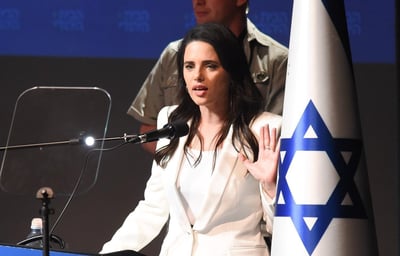 איילת שקד, הערב (צילום ברני ארדוב - בנוביץ תקשורת)
