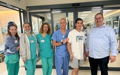 בשורות טובות: אלחנן ביטון שוחרר מבית החולים