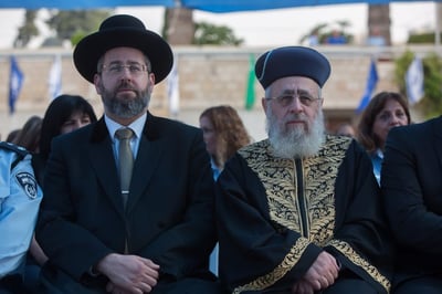 הרבנים הראשיים סופדים: "הותיר חלל גדול בעולם"