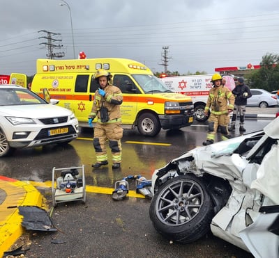 תאונה קטלנית בדרום: שני פצועים והרוג במקום
