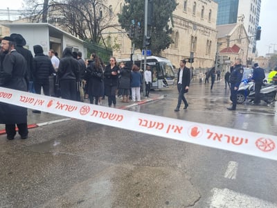 שריפה ברחוב הרב אג"ן בירושלים, אין נפגעים