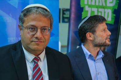 "אישיות בלתי רצויה": המדינה האירופית נגד סמוטריץ' ובן גביר