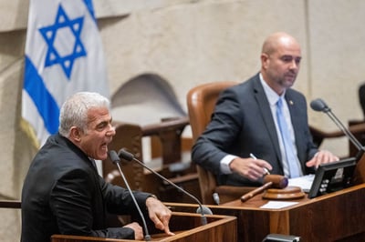לפיד: "קחו פסק זמן, בינתיים תעשו סדר בממשלה שלכם"