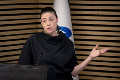מיכאלי ביום רגיל – רק בשחור (יונתן זינדל/פלאש90)