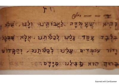 בכל דור ודור: ההגדה שנכתבה בכתב יד בשואה