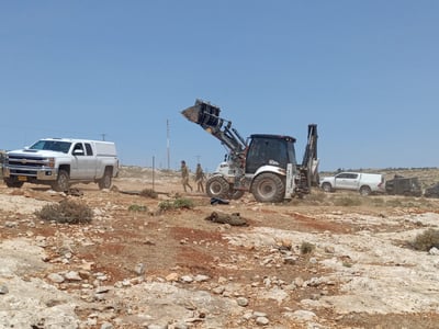 ההרס בגבעות: בן 14 נאזק במשך שעות בידיו וברגליו