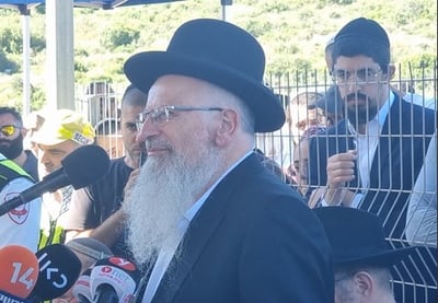 הרב שמואל אליהו: "מי שהרים עליך יד, הרים יד על בורא עולם"