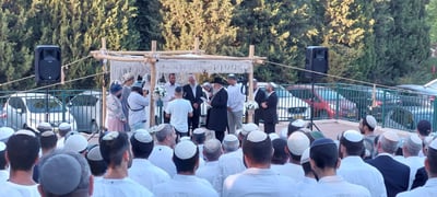 בתו של האלוף הסרוג התחתנה עם בנו של הרב הסרוג