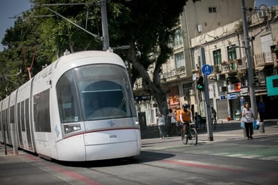 היסטוריה בתל אביב: הרכבת הקלה תחל לפעול בקרוב