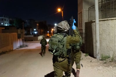 6 מבוקשים נעצרו הלילה בפעילות של כוחות הביטחון