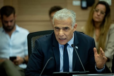 לפיד: "אי אפשר להגיע עם הממשלה הזאת להסכמות"