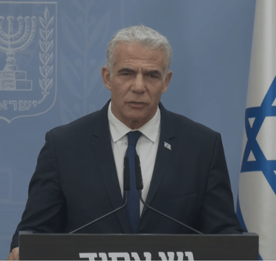 לפיד מגיב לנאום נתניהו: "המאבק רק התחיל"