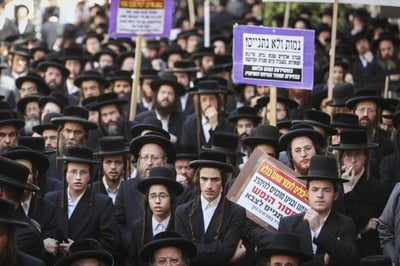חשד לדריסה: נער בן 16 נפצע בינוני בהפגנת החרדים