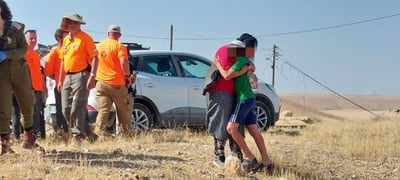 נמצא הנער בן ה-14 שאבד בנחל ייט"ב