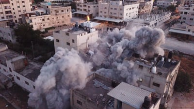 הריסת בית המחבל שרצח את האחים יגל יעקב והלל מנחם יניב