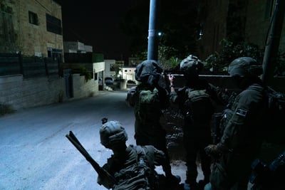 ג'נין: חילופי אש בין צה"ל למחבלים, אין נפגעים