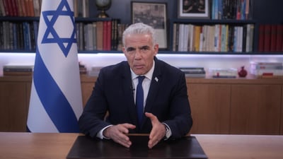 לפיד קיבל עדכון ביטחוני מהמזכיר הצבאי של נתניהו
