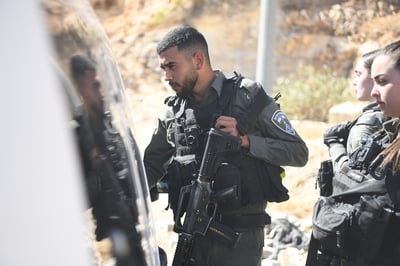 סוכל נסיון פיגוע: מחבל שלף סכין ונוטרל