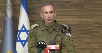 דובר צה"ל: "עודכנו 155 משפחות חטופים"