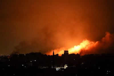 צפו: תקיפות צה"ל ברצועת עזה, חוליית מחבלים חוסלה