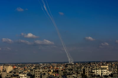 מטח טילים לגוש דן, נפילות בפתח תקווה, ללא נפגעים
