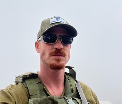 רביב כנר במסר מהמילואים: "תרימו את הראש, אנחנו חזקים"
