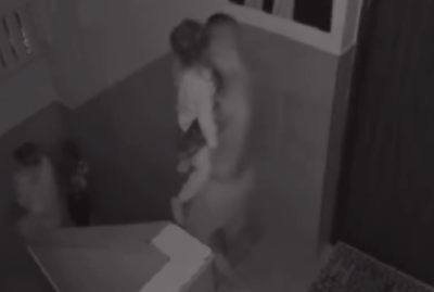 נס | צפו: המשפחה יצאה לממ"ד; הטיל פירק את הבית