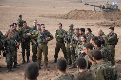 הרמטכ"ל לתותחנים: "צה"ל עסוק רק בפירוק חמאס"